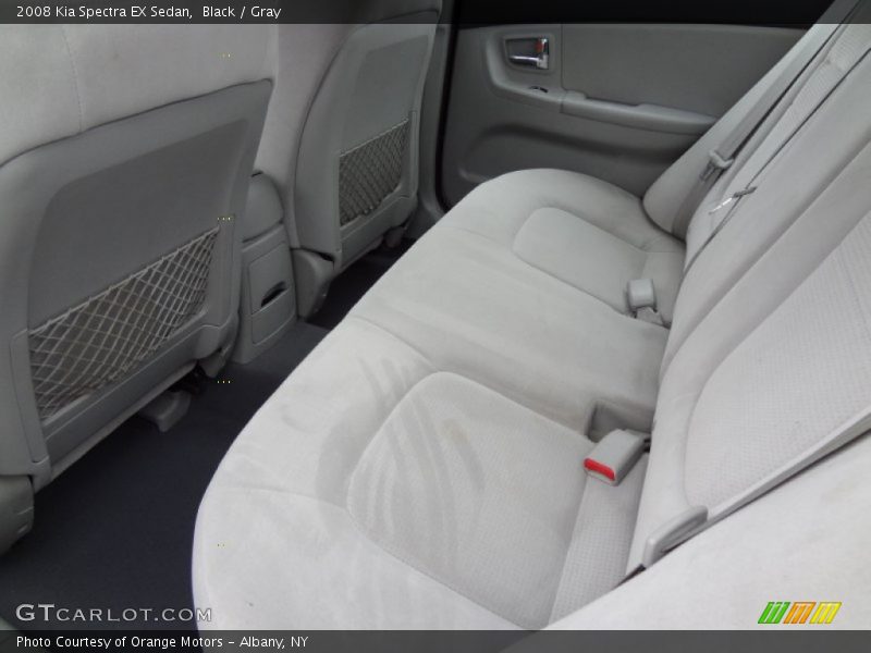  2008 Spectra EX Sedan Gray Interior