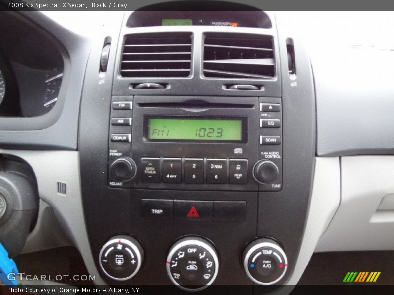 Controls of 2008 Spectra EX Sedan