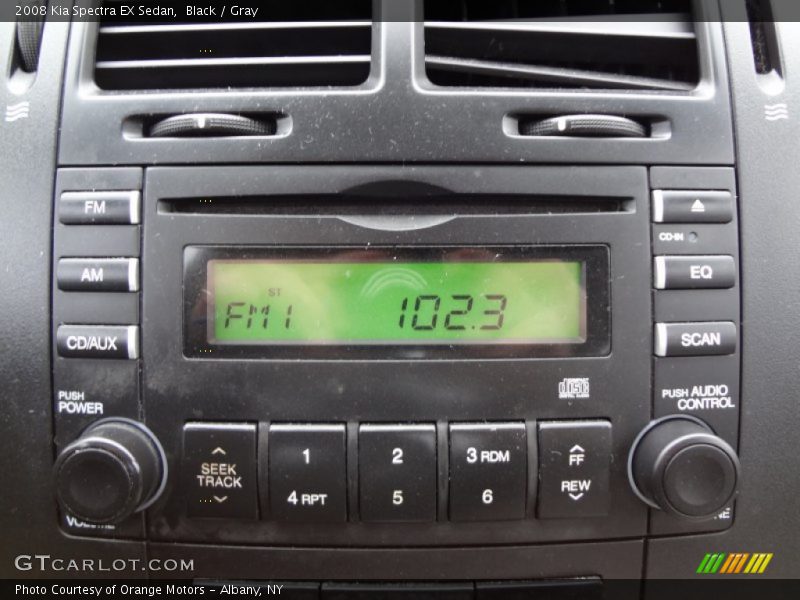 Controls of 2008 Spectra EX Sedan