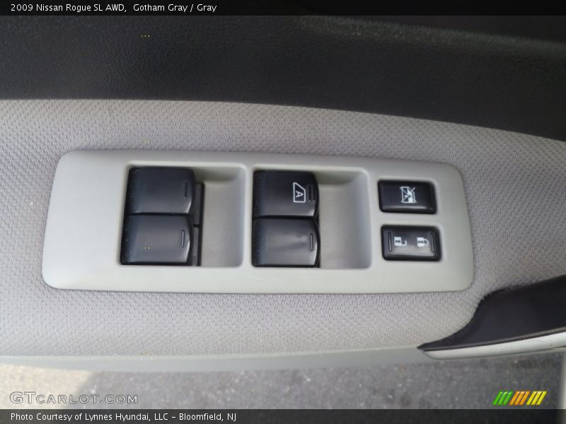 Gotham Gray / Gray 2009 Nissan Rogue SL AWD