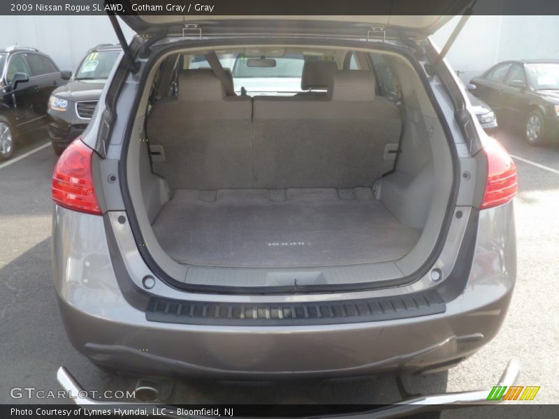 Gotham Gray / Gray 2009 Nissan Rogue SL AWD