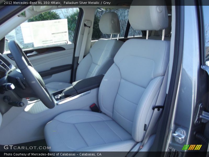  2012 ML 350 4Matic Grey Interior