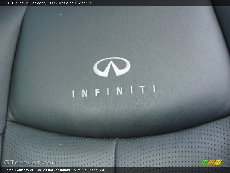 Black Obsidian / Graphite 2011 Infiniti M 37 Sedan