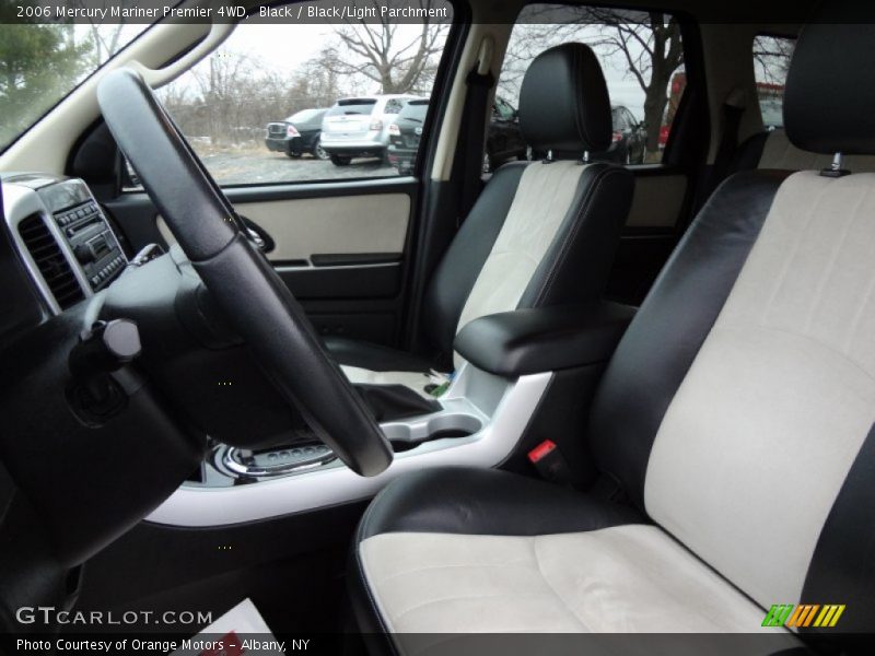  2006 Mariner Premier 4WD Black/Light Parchment Interior