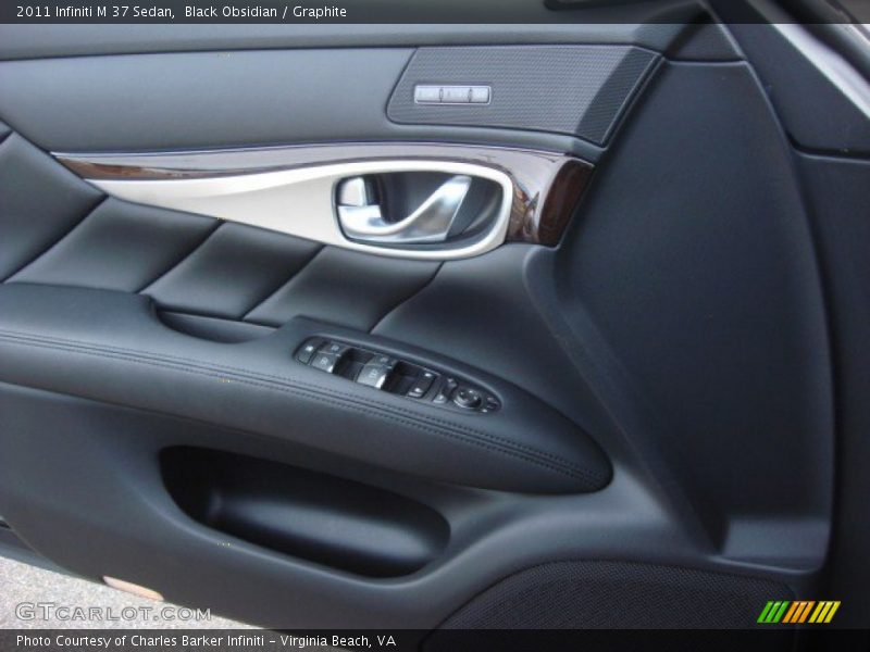 Black Obsidian / Graphite 2011 Infiniti M 37 Sedan