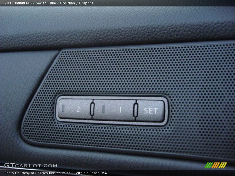 Black Obsidian / Graphite 2011 Infiniti M 37 Sedan