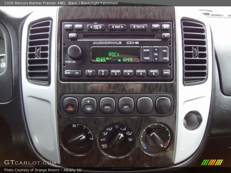 Controls of 2006 Mariner Premier 4WD