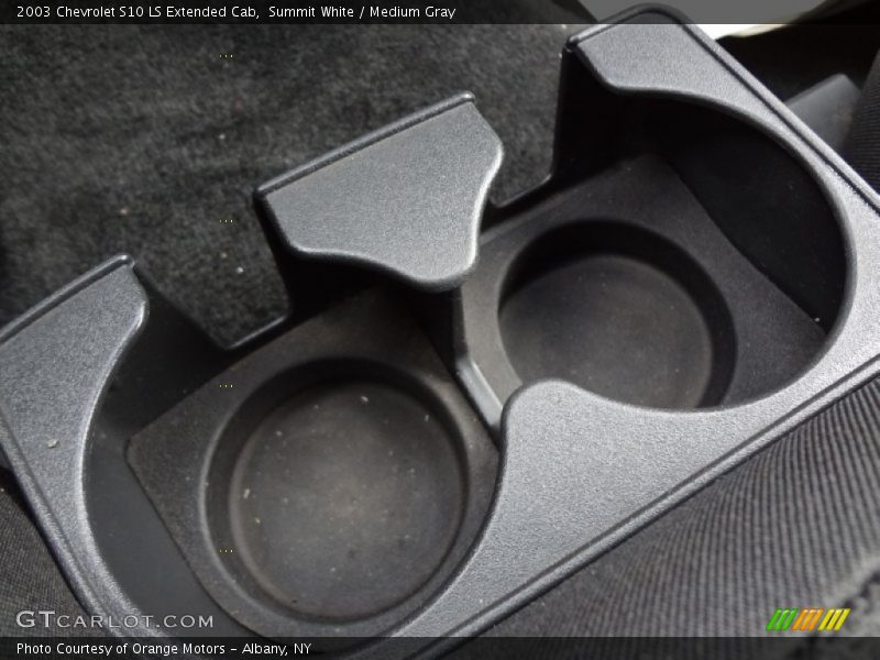 Summit White / Medium Gray 2003 Chevrolet S10 LS Extended Cab