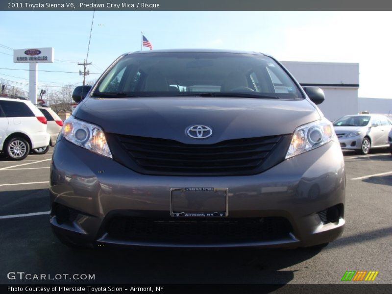 Predawn Gray Mica / Bisque 2011 Toyota Sienna V6