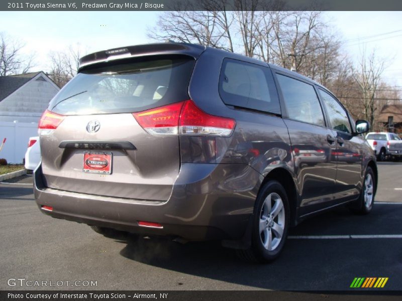 Predawn Gray Mica / Bisque 2011 Toyota Sienna V6