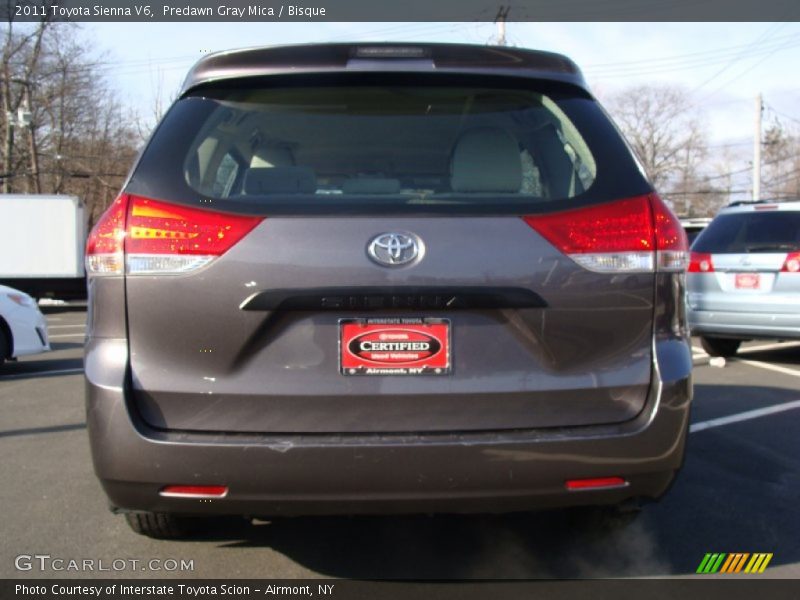 Predawn Gray Mica / Bisque 2011 Toyota Sienna V6