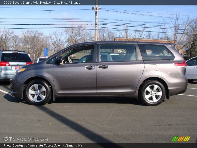 Predawn Gray Mica / Bisque 2011 Toyota Sienna V6