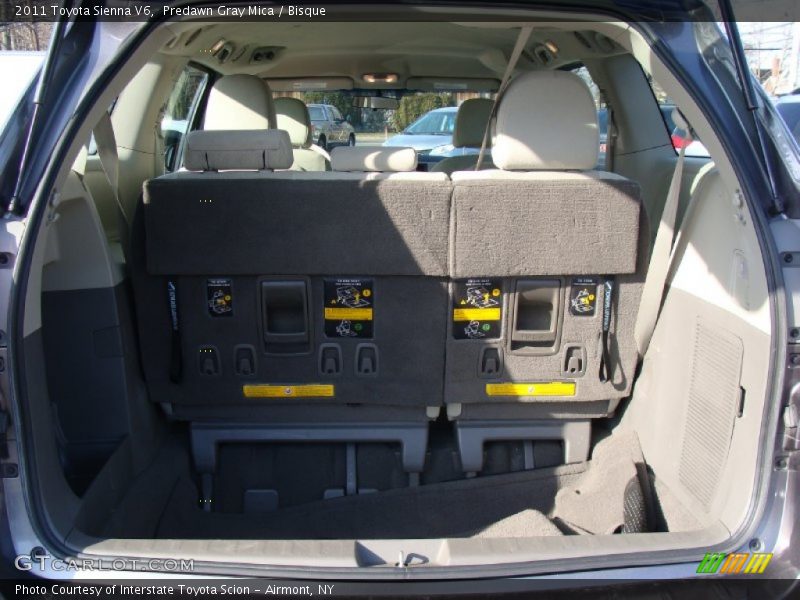Predawn Gray Mica / Bisque 2011 Toyota Sienna V6