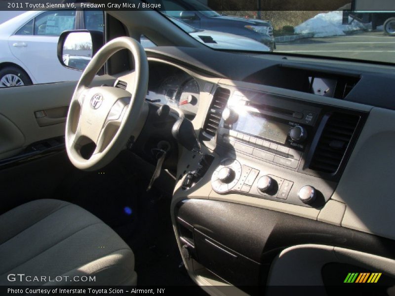 Predawn Gray Mica / Bisque 2011 Toyota Sienna V6