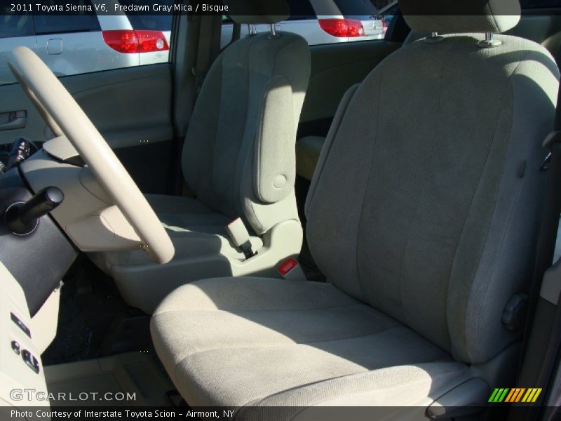 Predawn Gray Mica / Bisque 2011 Toyota Sienna V6