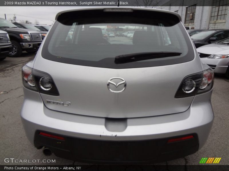 Sunlight Silver Metallic / Black 2009 Mazda MAZDA3 s Touring Hatchback