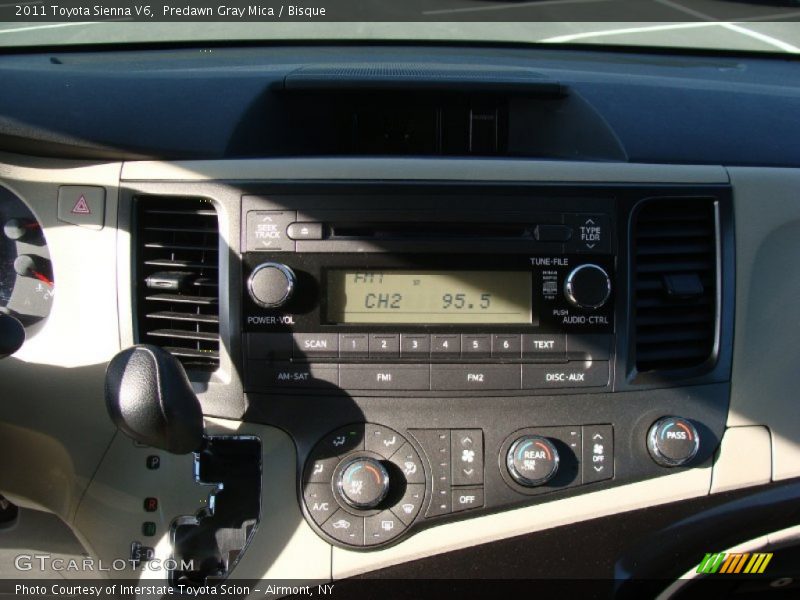 Predawn Gray Mica / Bisque 2011 Toyota Sienna V6