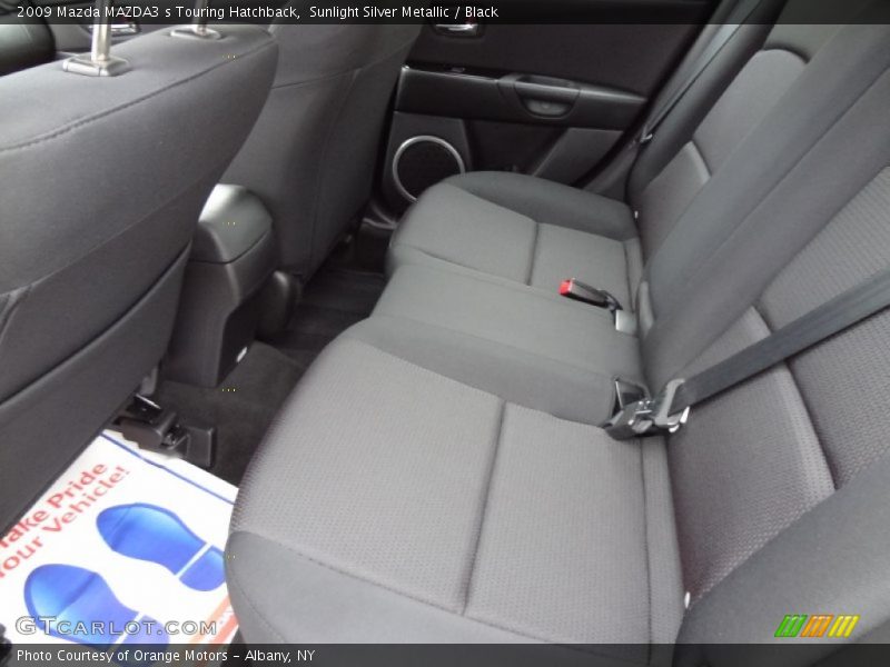Sunlight Silver Metallic / Black 2009 Mazda MAZDA3 s Touring Hatchback