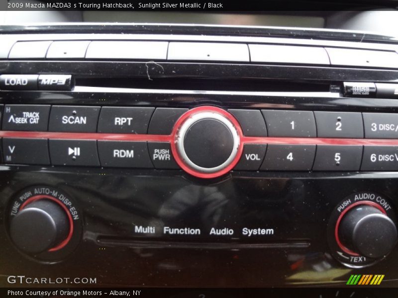 Sunlight Silver Metallic / Black 2009 Mazda MAZDA3 s Touring Hatchback
