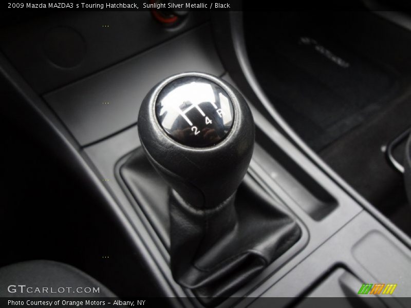 Sunlight Silver Metallic / Black 2009 Mazda MAZDA3 s Touring Hatchback