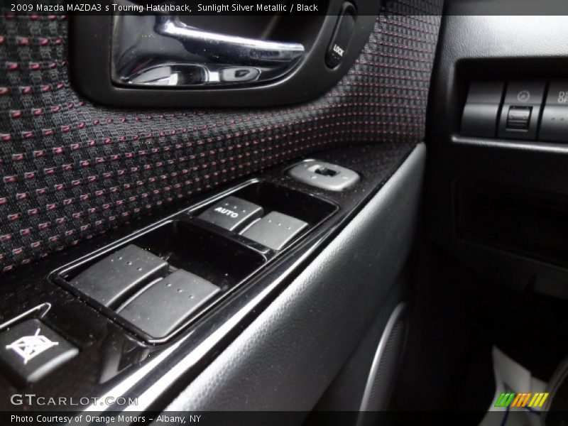 Sunlight Silver Metallic / Black 2009 Mazda MAZDA3 s Touring Hatchback