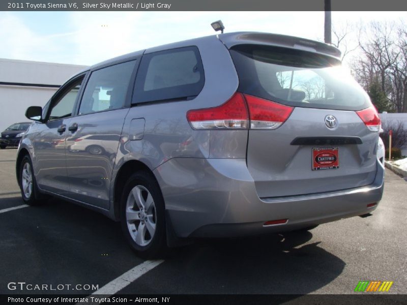 Silver Sky Metallic / Light Gray 2011 Toyota Sienna V6