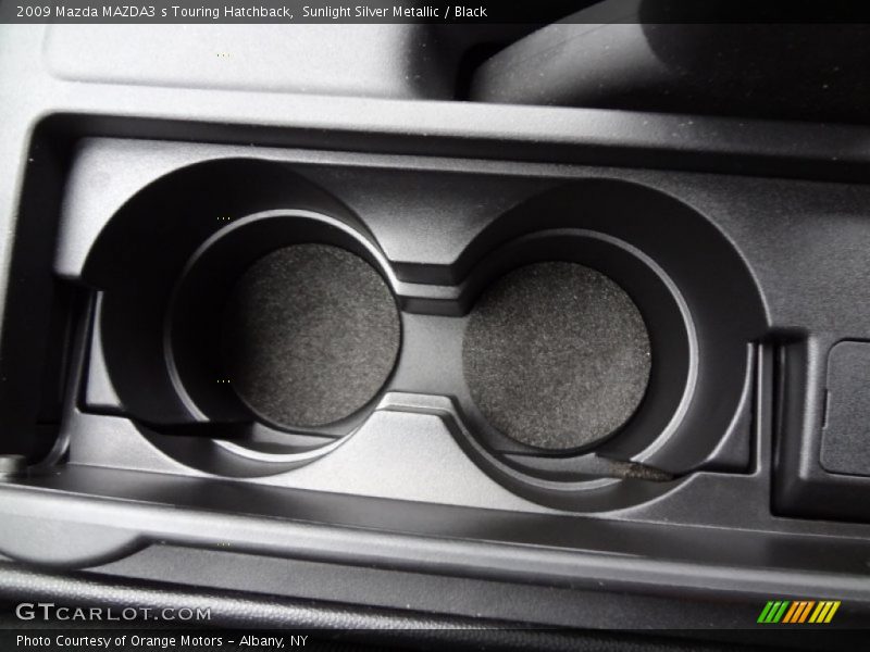 Sunlight Silver Metallic / Black 2009 Mazda MAZDA3 s Touring Hatchback