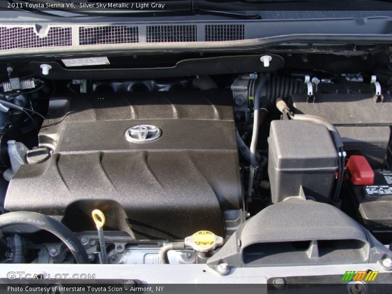 Silver Sky Metallic / Light Gray 2011 Toyota Sienna V6