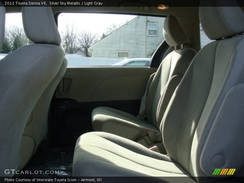 Silver Sky Metallic / Light Gray 2011 Toyota Sienna V6