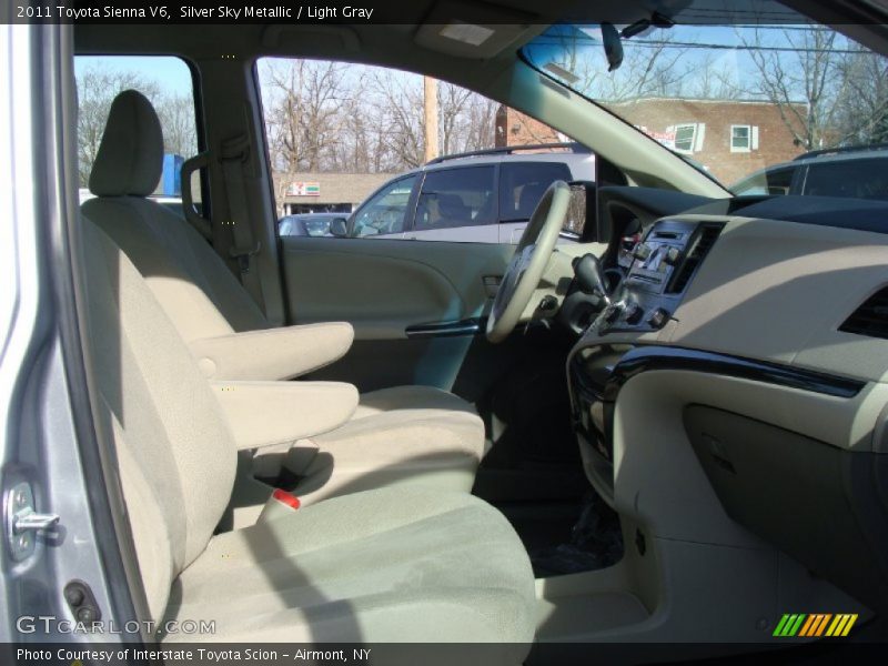 Silver Sky Metallic / Light Gray 2011 Toyota Sienna V6