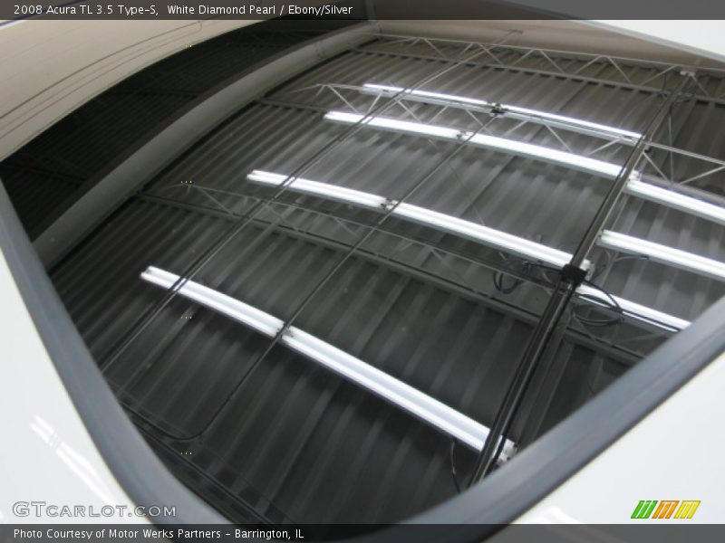 White Diamond Pearl / Ebony/Silver 2008 Acura TL 3.5 Type-S