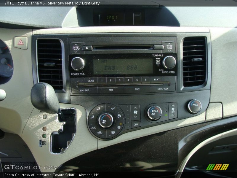 Silver Sky Metallic / Light Gray 2011 Toyota Sienna V6