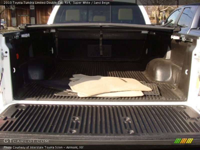 Super White / Sand Beige 2010 Toyota Tundra Limited Double Cab 4x4