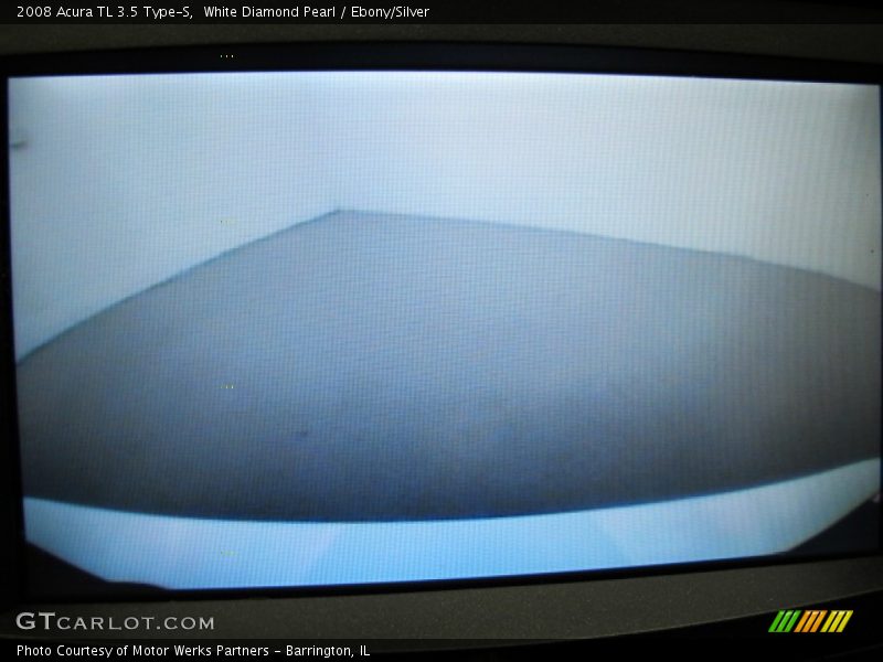 White Diamond Pearl / Ebony/Silver 2008 Acura TL 3.5 Type-S