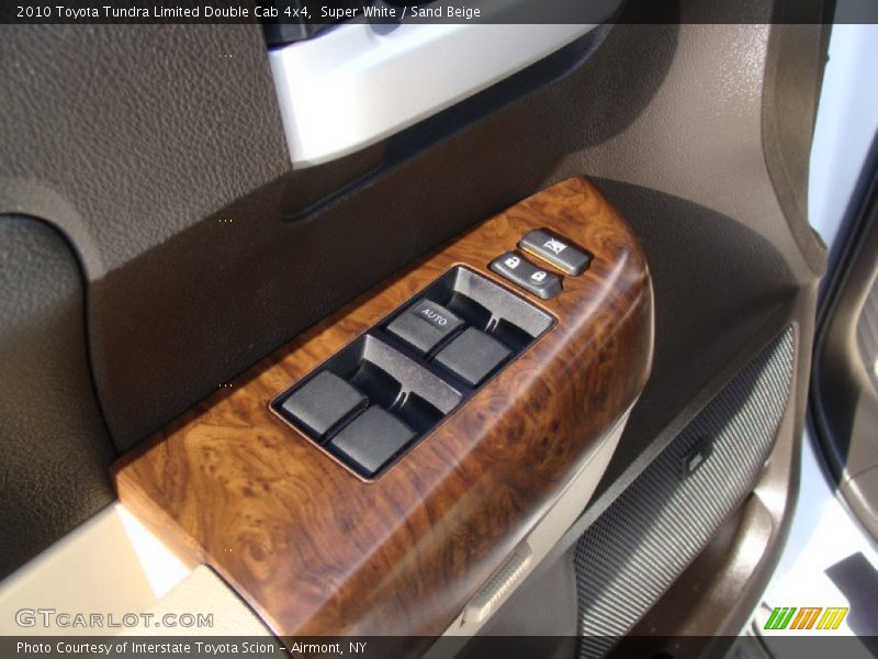 Super White / Sand Beige 2010 Toyota Tundra Limited Double Cab 4x4