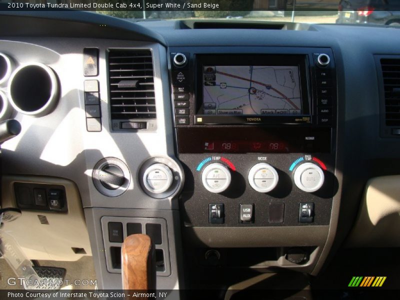 Super White / Sand Beige 2010 Toyota Tundra Limited Double Cab 4x4