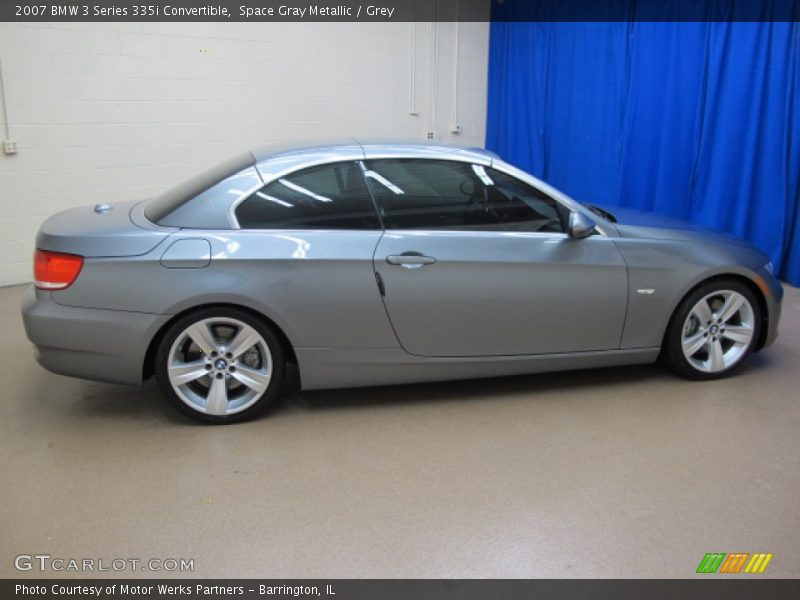 Space Gray Metallic / Grey 2007 BMW 3 Series 335i Convertible