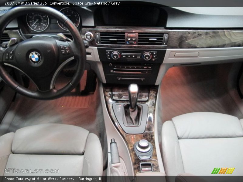 Space Gray Metallic / Grey 2007 BMW 3 Series 335i Convertible