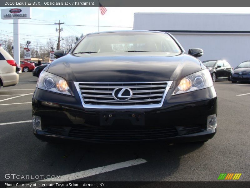 Obsidian Black / Parchment 2010 Lexus ES 350