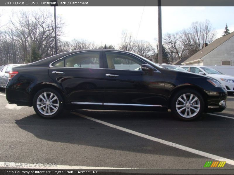 Obsidian Black / Parchment 2010 Lexus ES 350