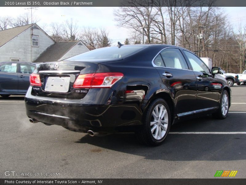 Obsidian Black / Parchment 2010 Lexus ES 350