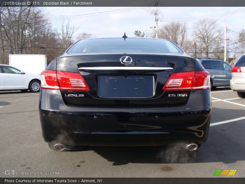 Obsidian Black / Parchment 2010 Lexus ES 350