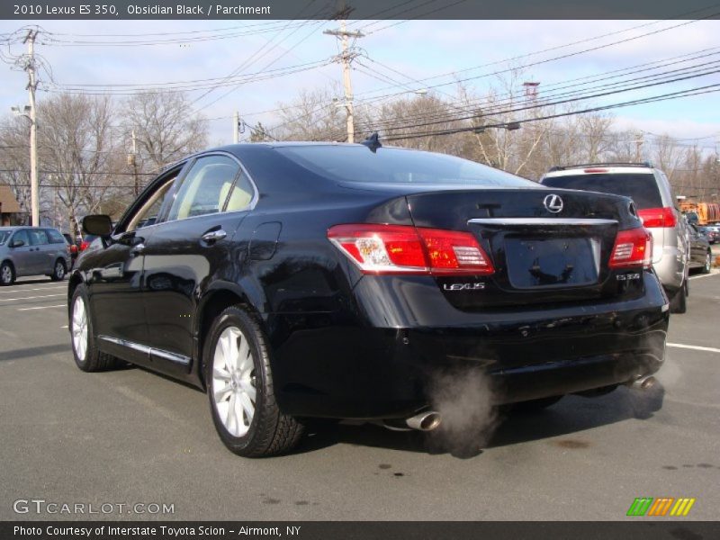 Obsidian Black / Parchment 2010 Lexus ES 350