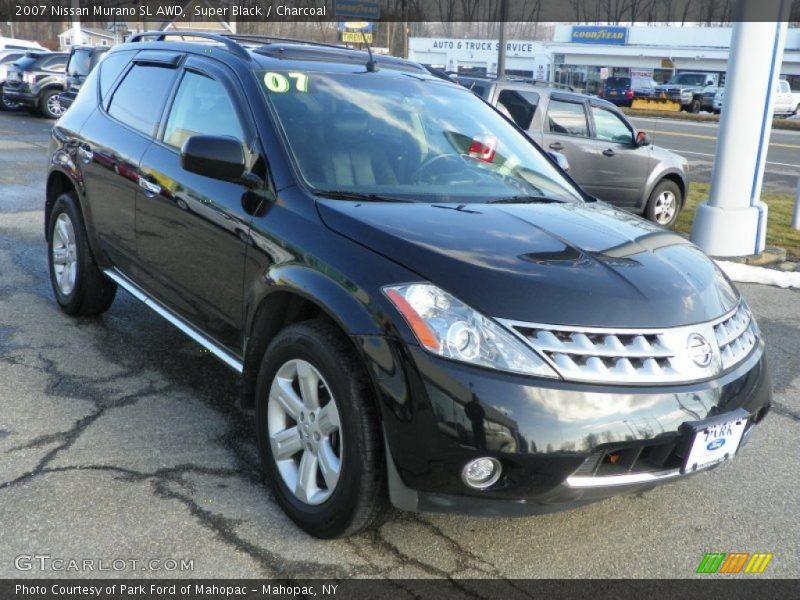 Super Black / Charcoal 2007 Nissan Murano SL AWD