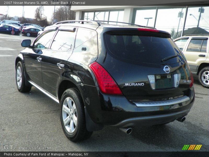 Super Black / Charcoal 2007 Nissan Murano SL AWD