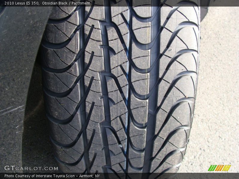 Obsidian Black / Parchment 2010 Lexus ES 350