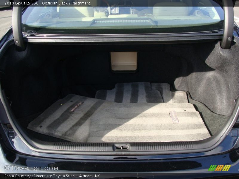 Obsidian Black / Parchment 2010 Lexus ES 350