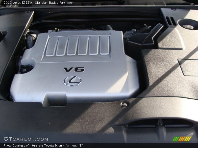 Obsidian Black / Parchment 2010 Lexus ES 350