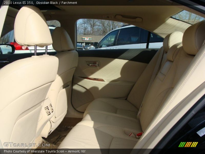 Obsidian Black / Parchment 2010 Lexus ES 350