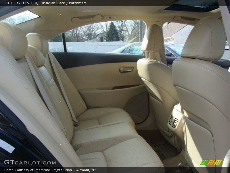 Obsidian Black / Parchment 2010 Lexus ES 350